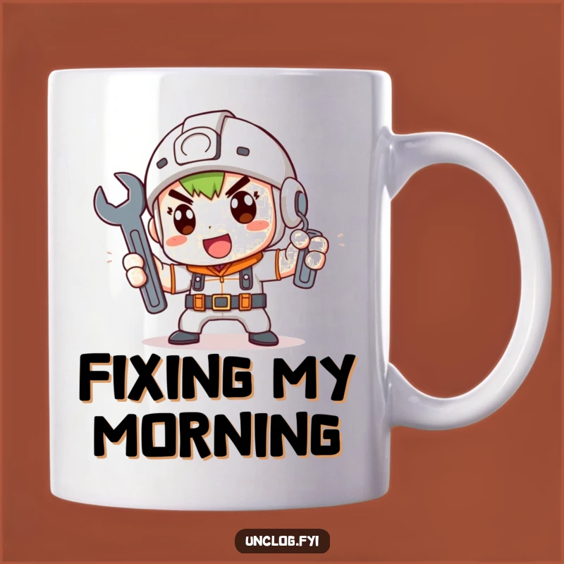 Funny Mechanic Mug: Perfect Gift for a Determined DIYer Who Loves to Fix Things