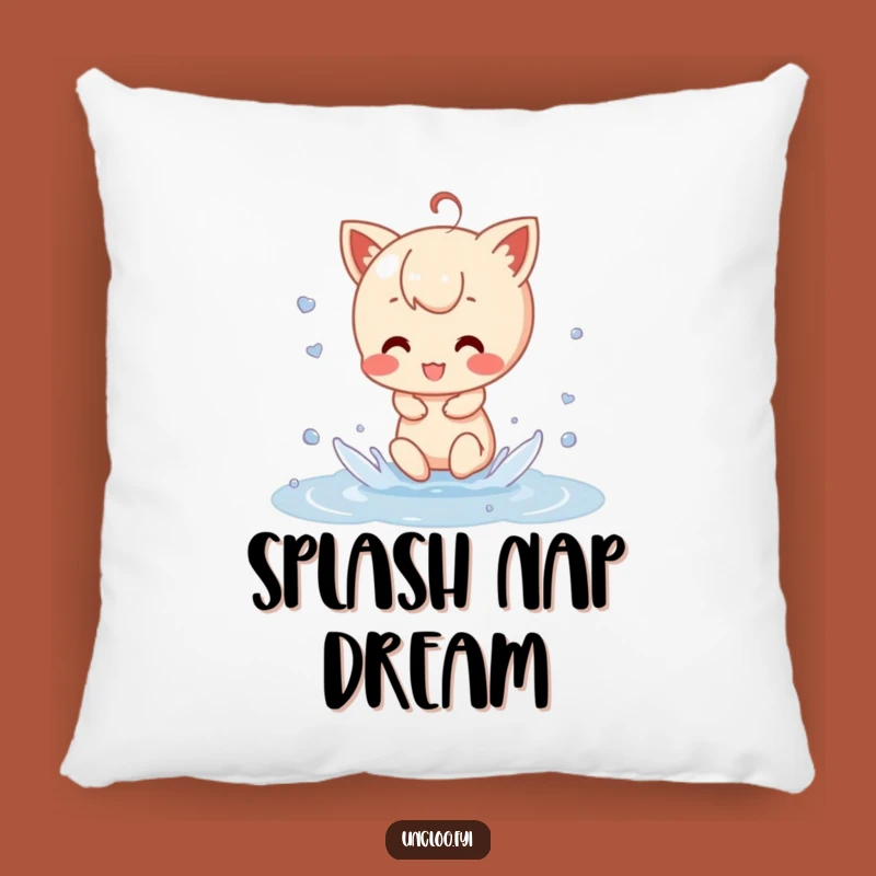 Funny Puddle Jumper Pillow: Cozy Up with Adorable Playful Humor