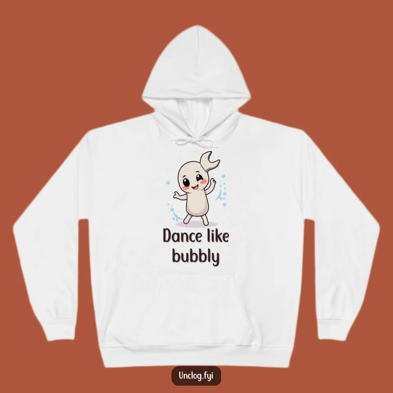 Funny Pipe Wrench Dancer Hoodie: Cozy Moves, Perfect Humorous Gift