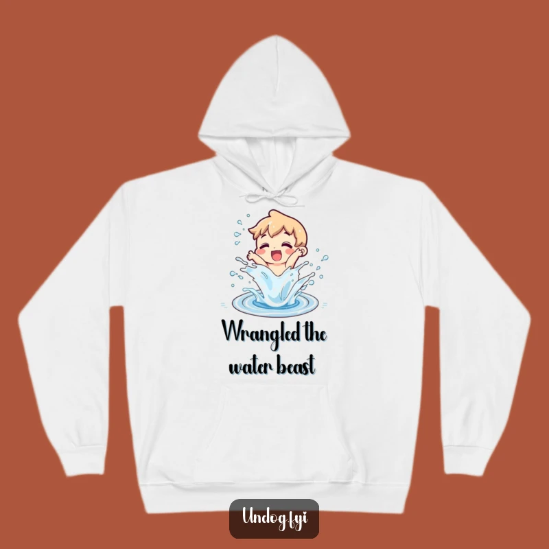 Funny Unclogged Drain Hoodie - Cozy Splash Relief Sweatshirt, Great Plumbing Gift