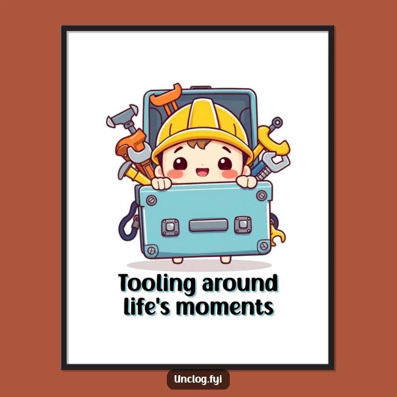 Free Printable Wall Art: Handy Character's Tools - Hilarious Downloadable Decor!