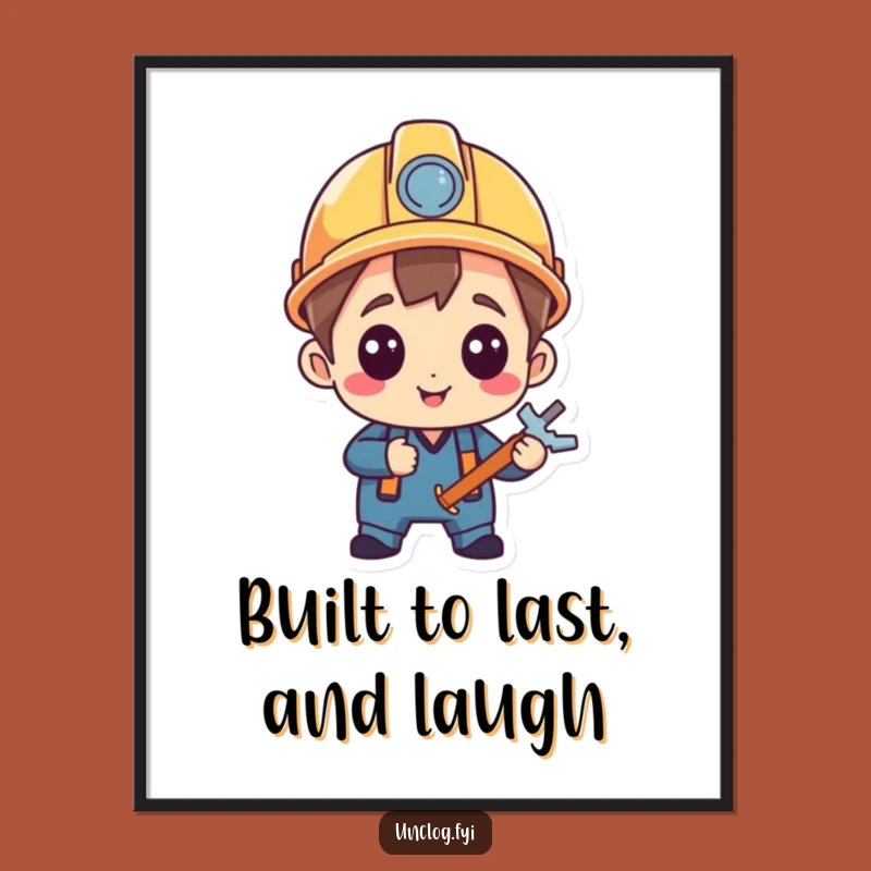 Funny Free Printable Wall Art: Proud Repairman, Humorous Downloadable Decor Gift