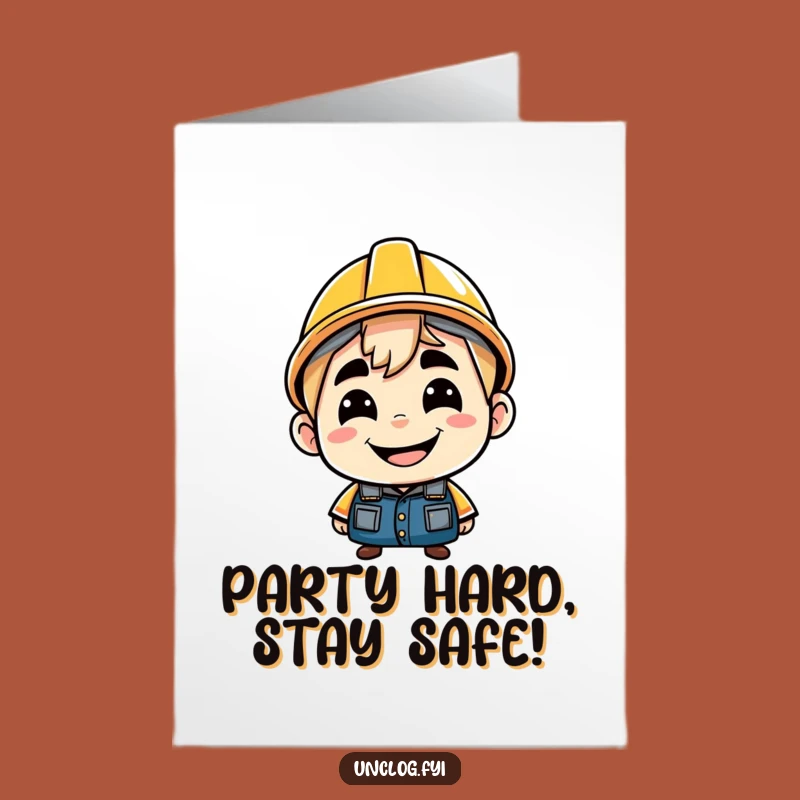 Free Printable Funny Birthday Card: Backwards Hat Cheeky Grin Downloadable Gift