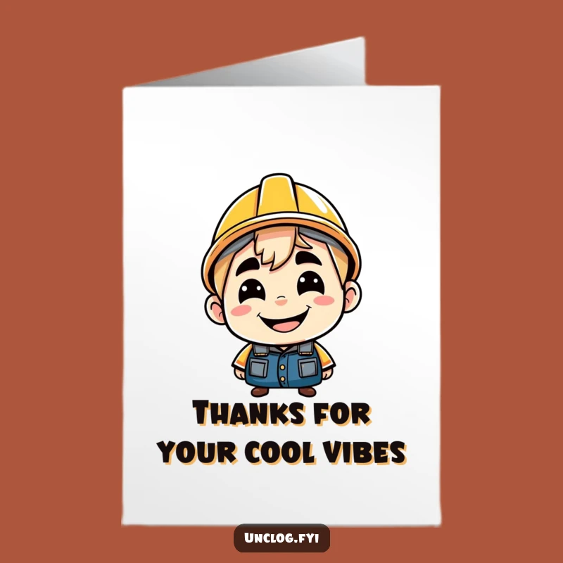 Free Printable Thank You Card: Backwards Hat Thanks Downloadable Gift
