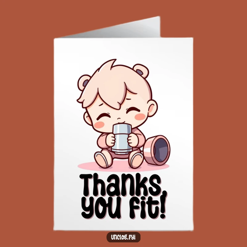 Free Printable Thank You Card: Pipe Fitter's Treasure - Humorous Downloadable Thanks