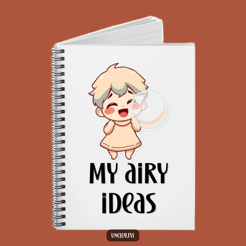 Funny Bubble Blower Notebook: Jot Down Dreams with Humorous Flair
