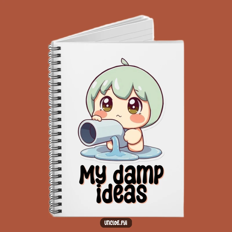 Funny Leaky Pipe Reaction Notebook: Jot Down Your Shocked Thoughts