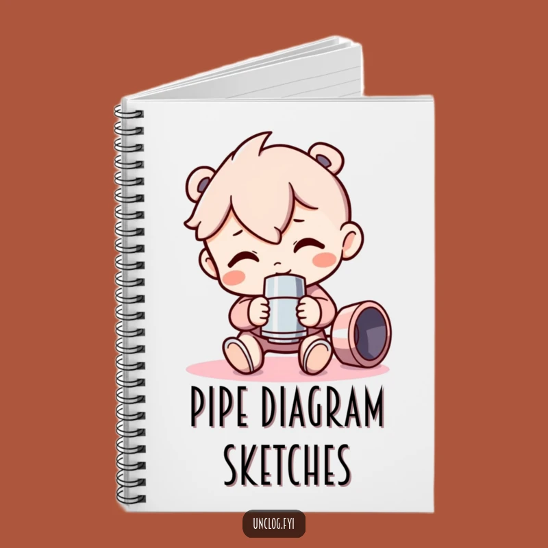 Funny Pipe Connection Notebook: Jot Down Ideas with Handy Flair