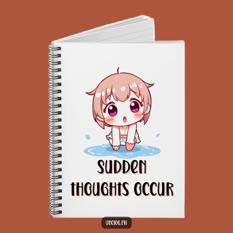 Funny Puddle Slip Notebook: Jot Down Laughs with this Hilarious Design