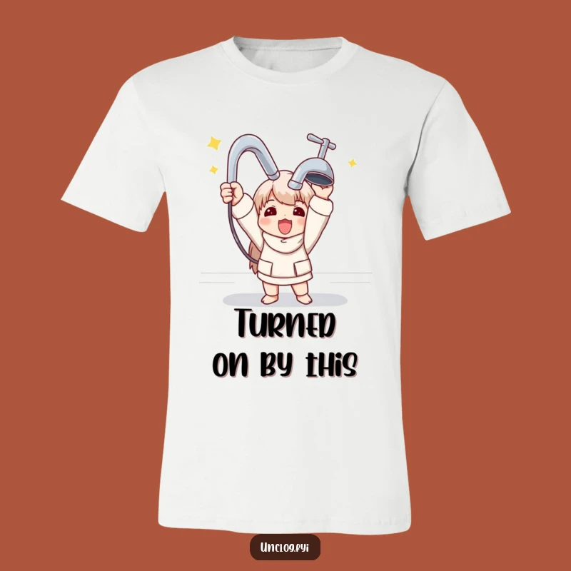Funny Plumber T-Shirt: New Faucet Triumph, Ideal for DIY Enthusiasts